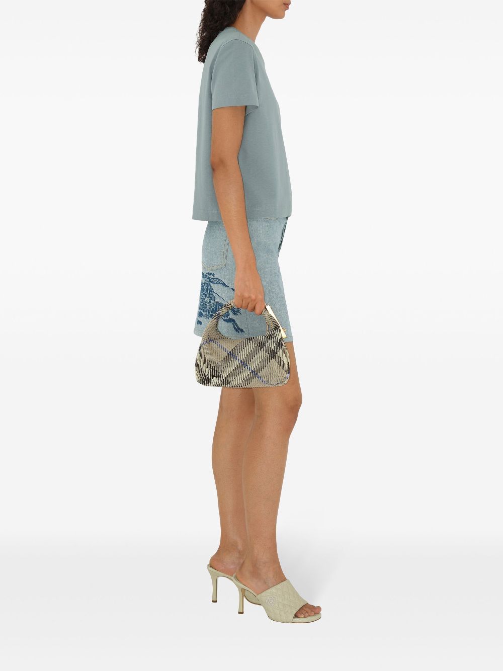 Affordable Burberry square-fit cotton T-shirt Women