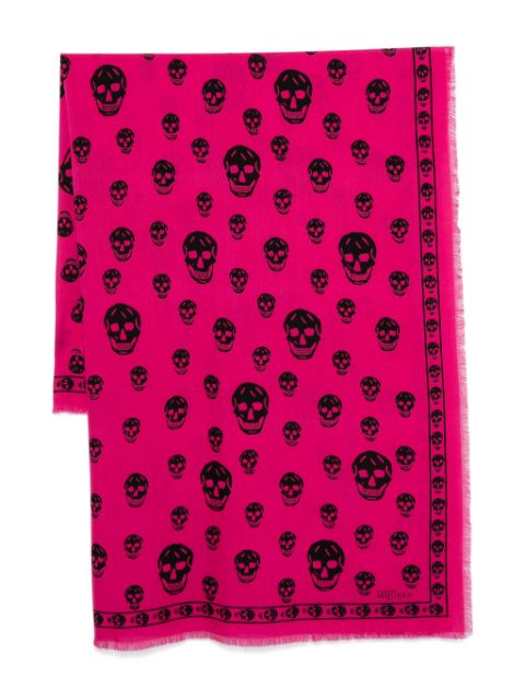 Alexander McQueen skull scarf Women