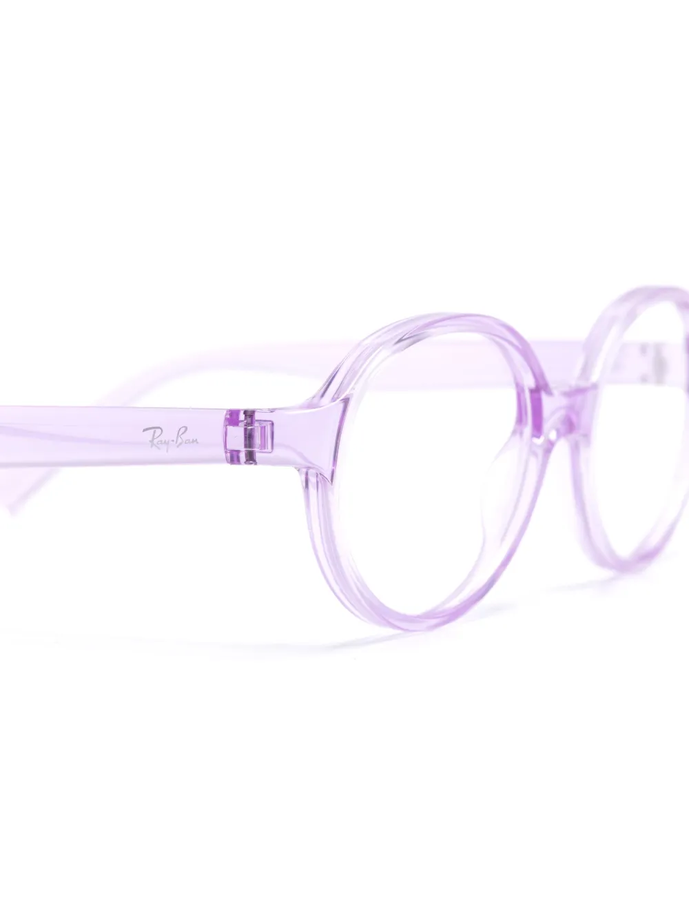 RAY-BAN JUNIOR Bril met rond montuur Paars