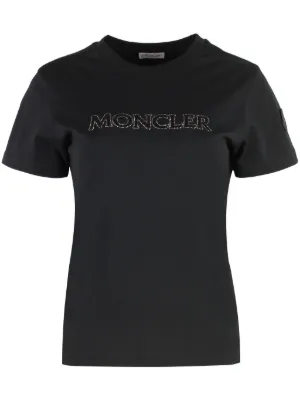 MONCLER☆胸元ロゴ ステッチ Tシャツ LADIES 楽天市場】モンクレール Tシャツ 半袖 レディース トップス