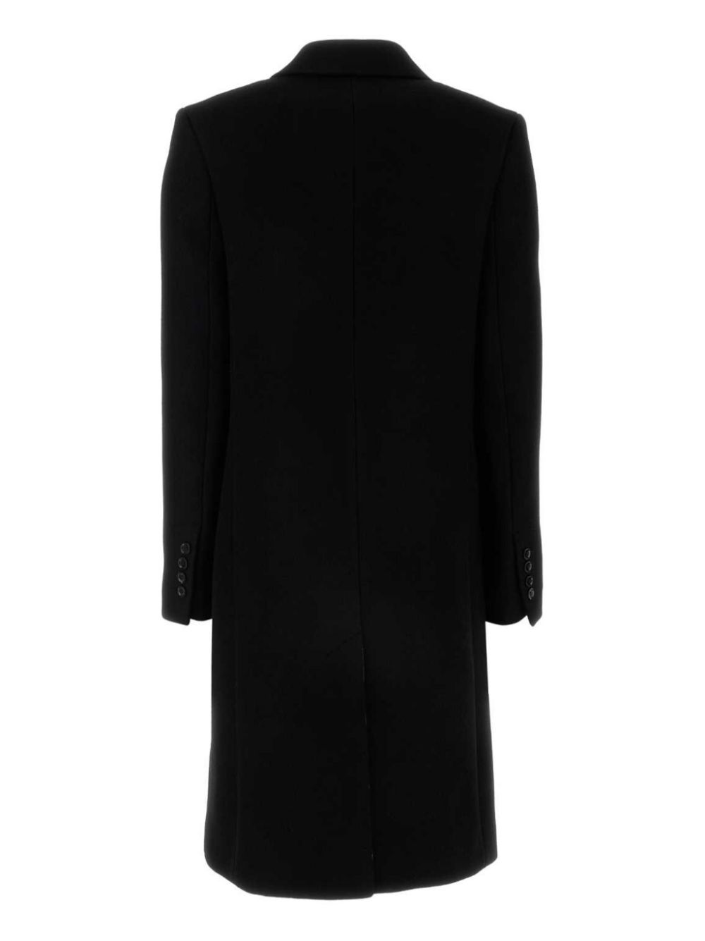 AMI Paris double-breasted coat - Black