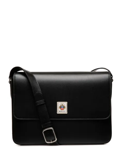 Bally bolsa de hombro con parche del logo