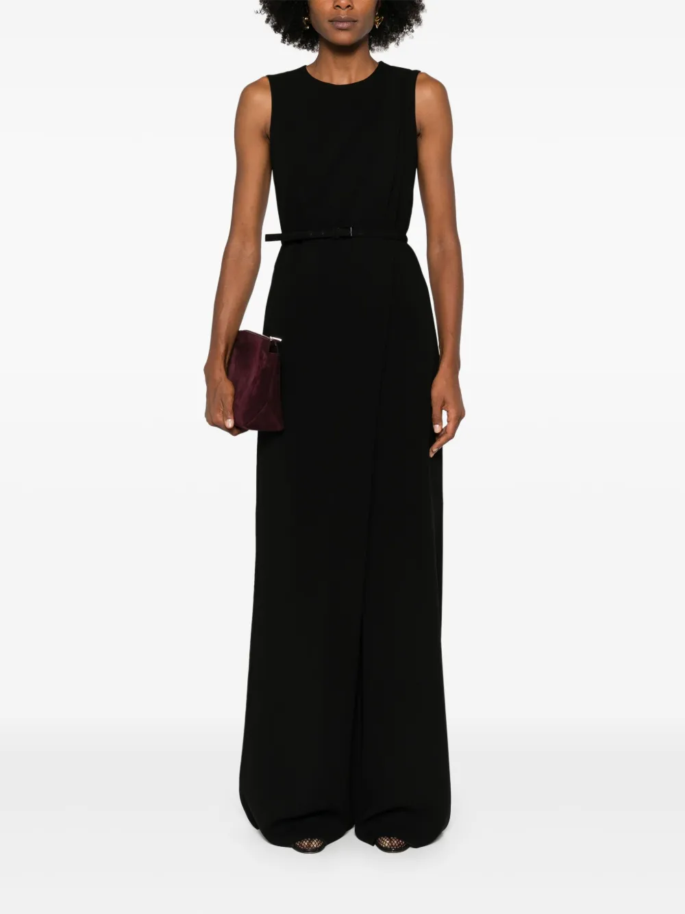 Max Mara Sondrio jumpsuit - Zwart