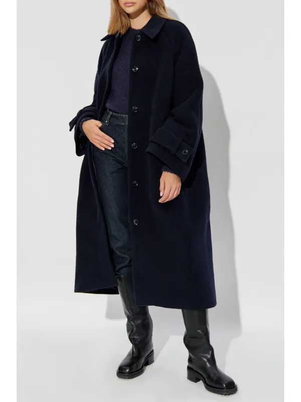 SAMSOE SAMSOE Manteau Amla Bleu FARFETCH TN