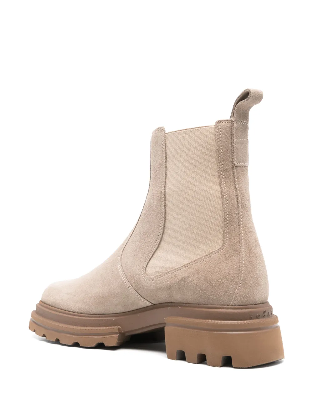 Hogan 10-storey Chelsea Boots In Grey