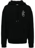 CAFÉ KITSUNÉ coffee cup hoodie - Black