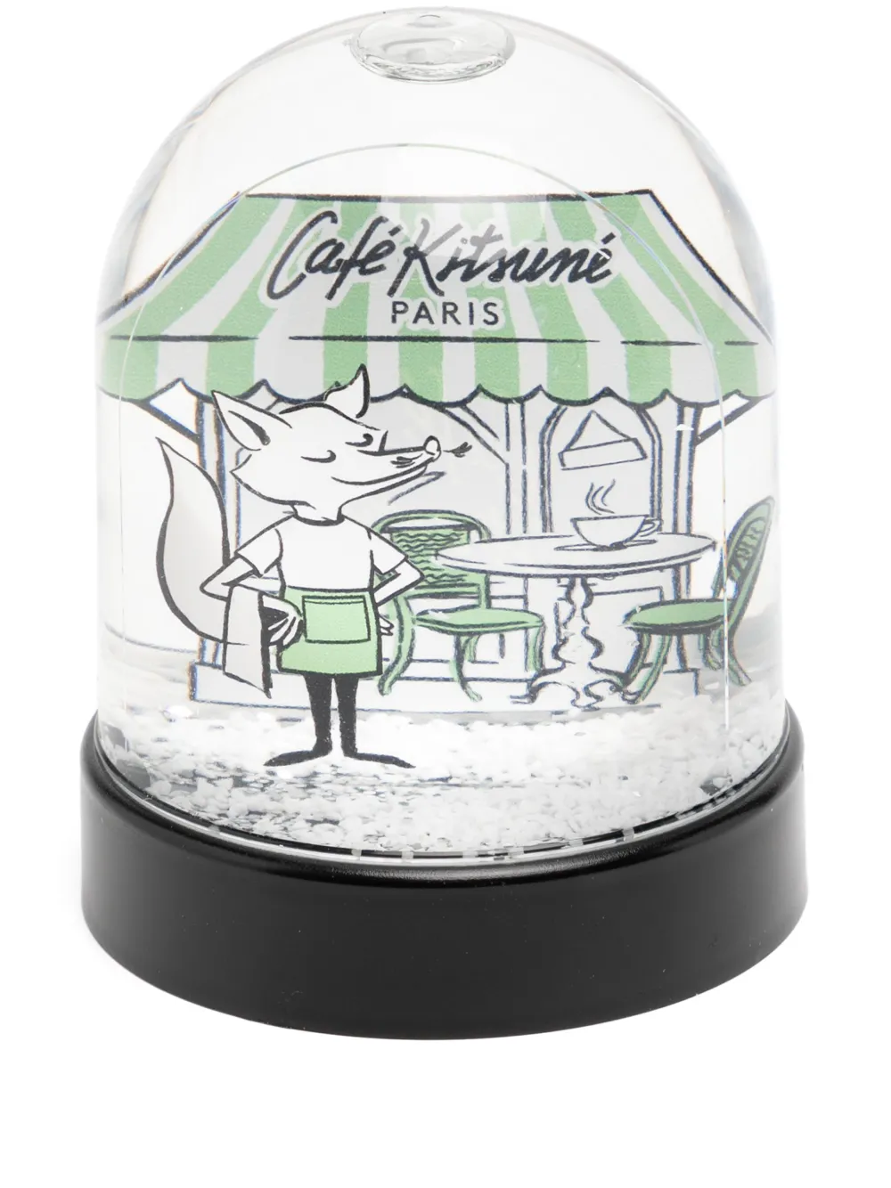 CAFÉ KITSUNÉ café snow globe | Neutrals | Image 1