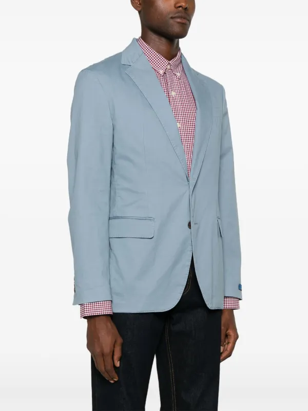 Polo Ralph Lauren single-breasted Blazer Blue FARFETCH IN