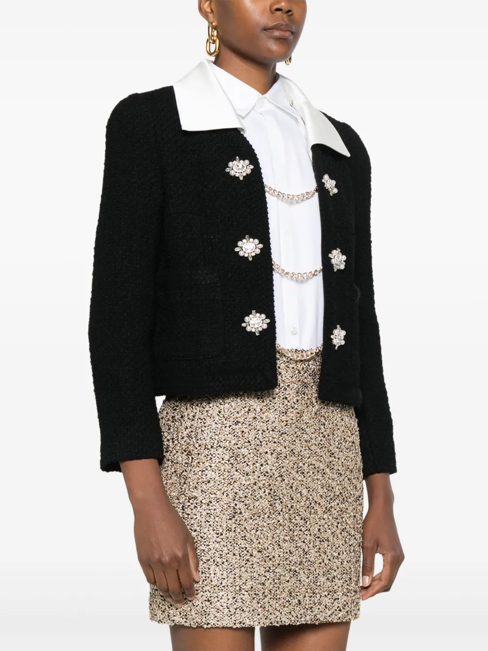 Edward Achour Paris Boucle tweed jacket - Women