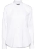 Black Comme Des Garçons cotton shirt - White