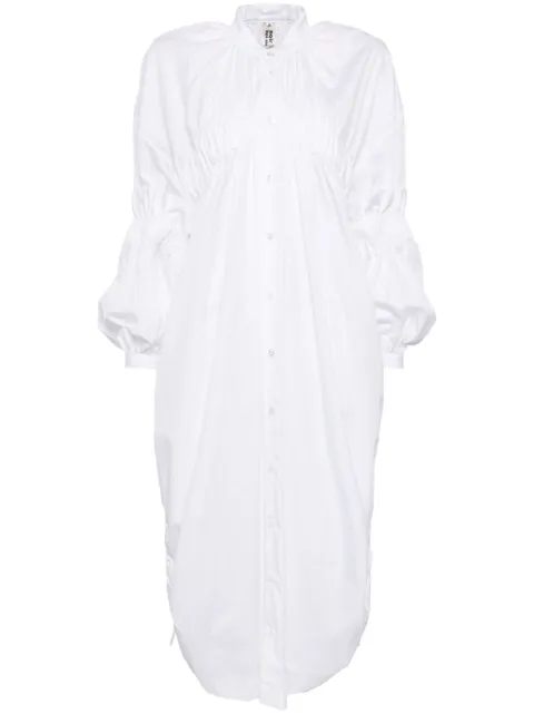 Noir Kei Ninomiya drawstring detail day dress