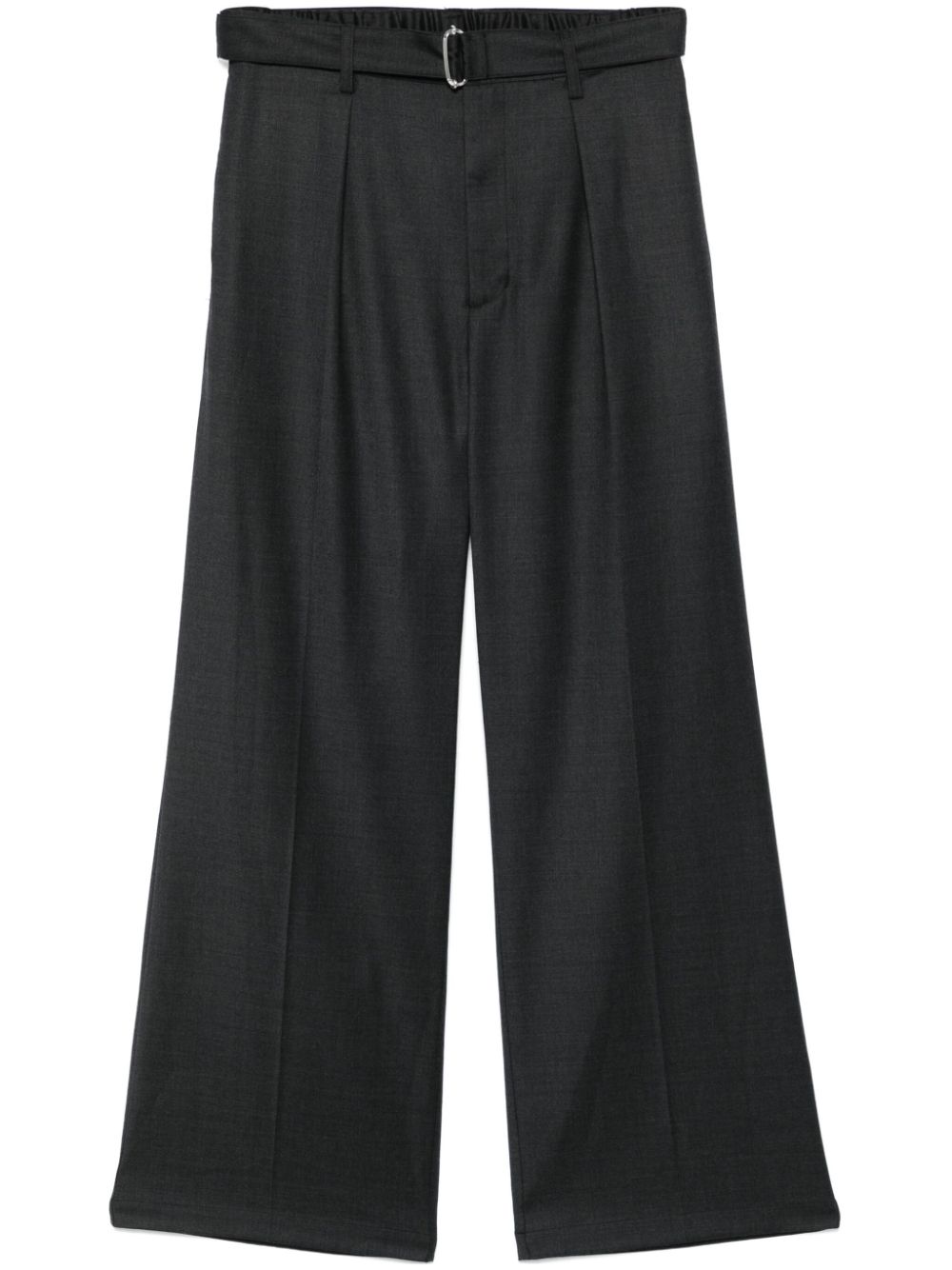 straight-leg trousers