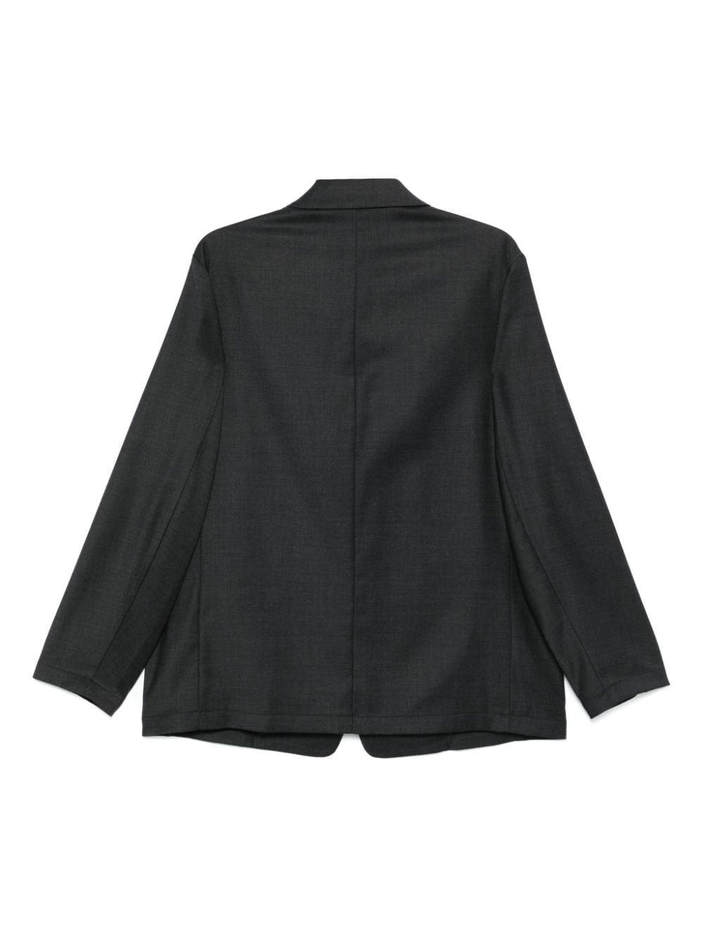 Shop Attachment Felted Blazer In 灰色