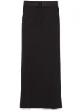 Semicouture Giulietta maxi skirt - Black