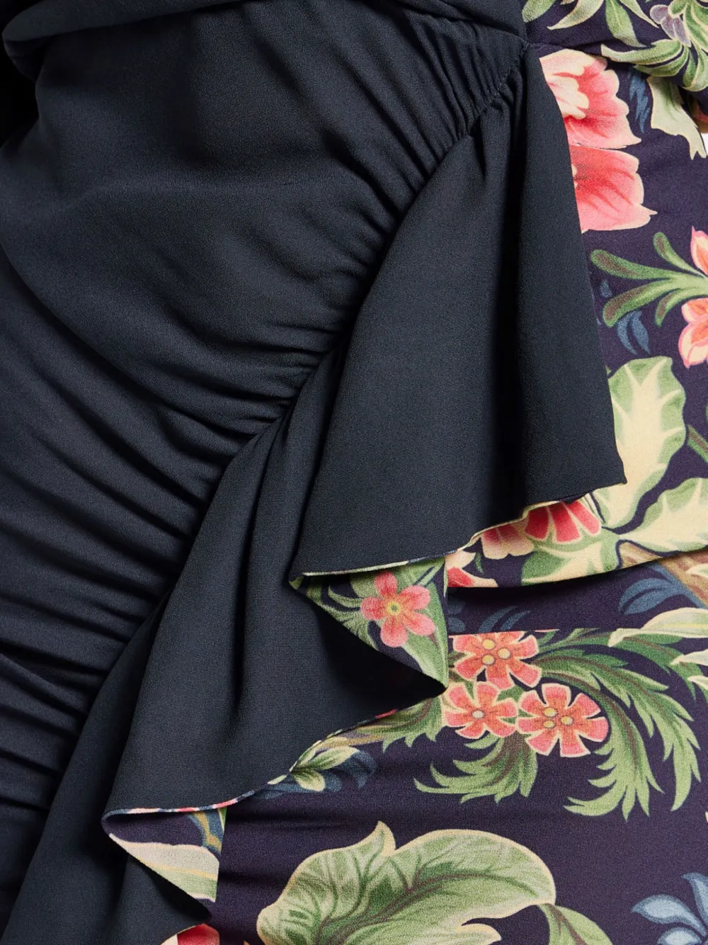 ETRO Jurk met bloemenprint Blauw
