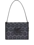 ETRO embroidered shoulder bag - Blue