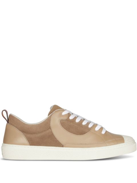 ETRO panelled leather sneakers Men