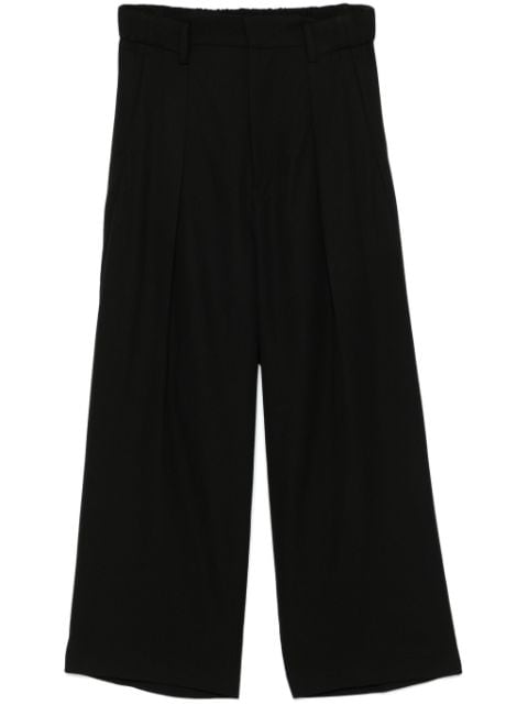 Attachment drop-crotch trousers