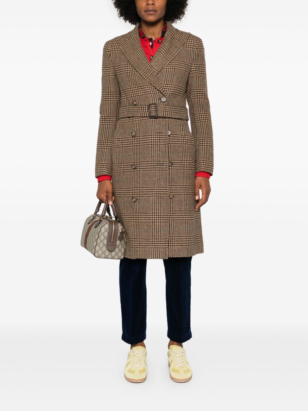 Where to buy authentic Polo Ralph Lauren checked coat Women