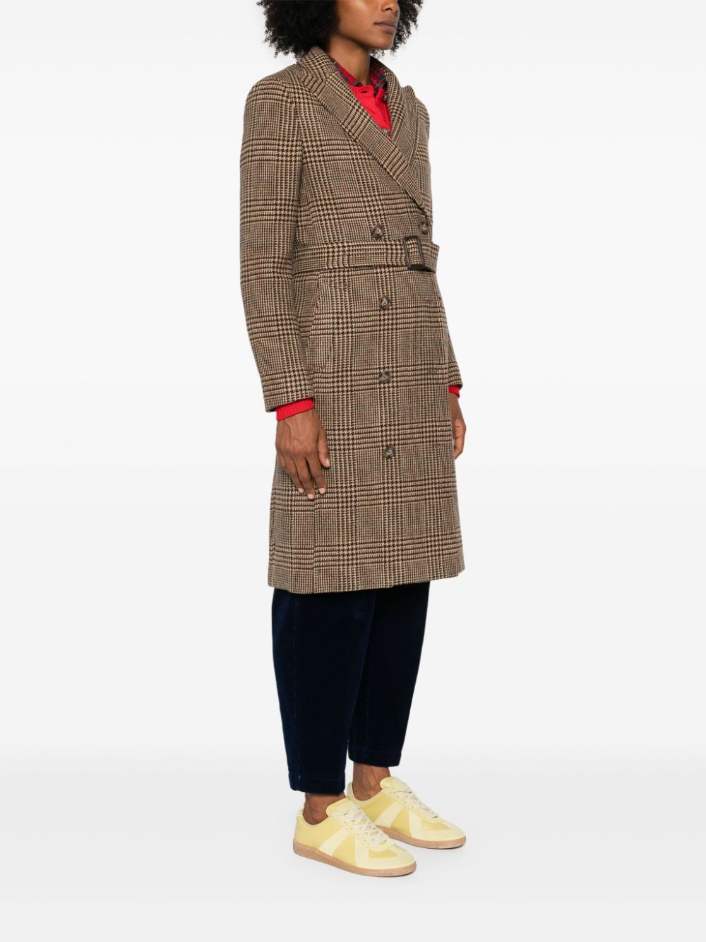 Where to buy authentic Polo Ralph Lauren checked coat Women