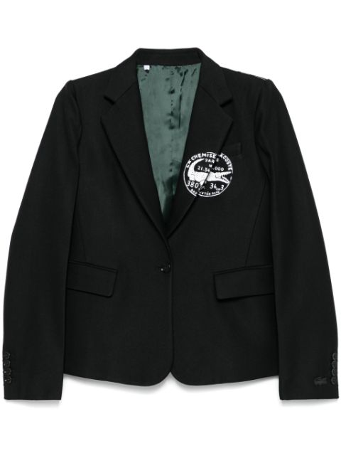 Lacoste twill blazer Women