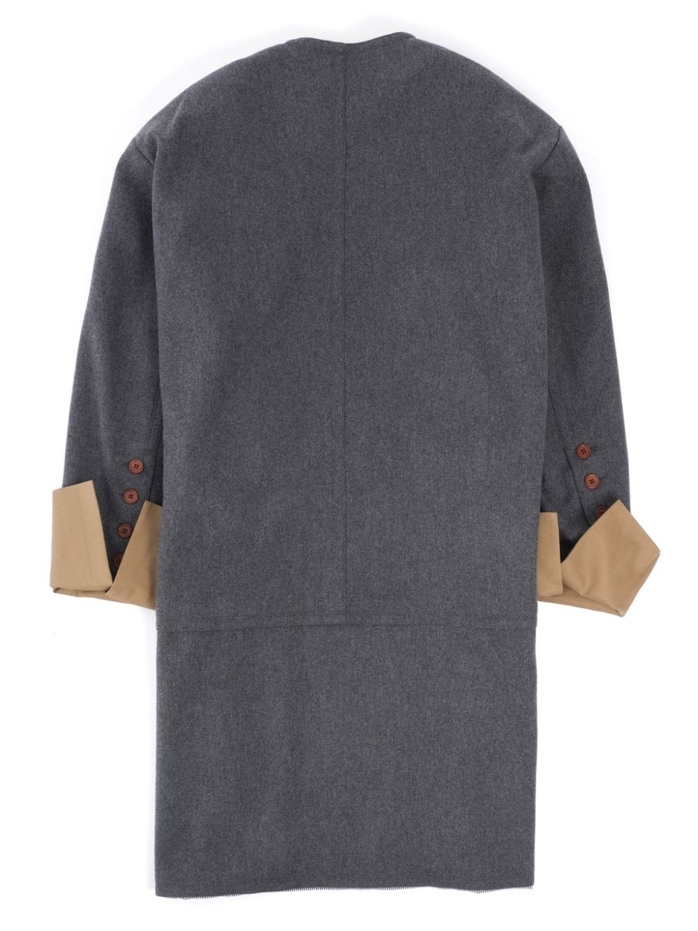 Shop Jejia Jhonatan Coat In Grey