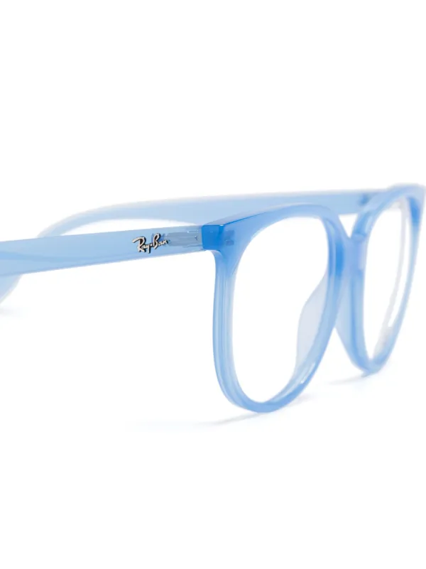 Ray-Ban oversize-frame Glasses Blue FARFETCH ID