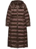 TWINSET quilted coat - Brown