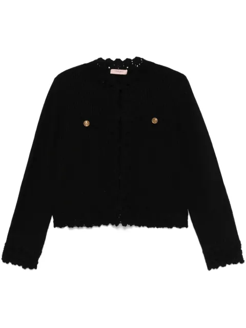 TWINSET crochet-trim cardigan