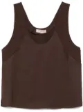 TWINSET crepe top - Brown