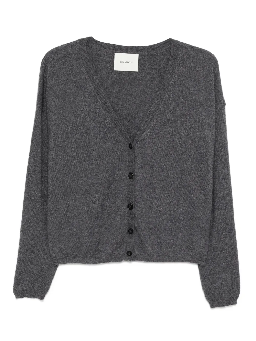 Lisa Yang Cardigan con scollo a V - Grigio