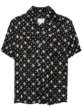 RHUDE cross bandana shirt - Black