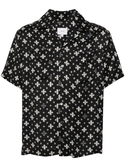 RHUDE camisa con motivo de bandana