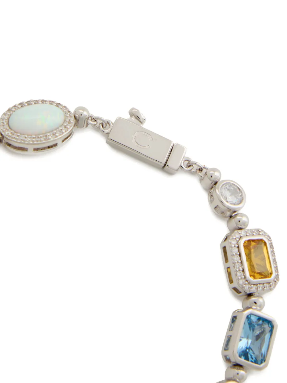 Cernucci Motif Embellished Bracelet In Multi