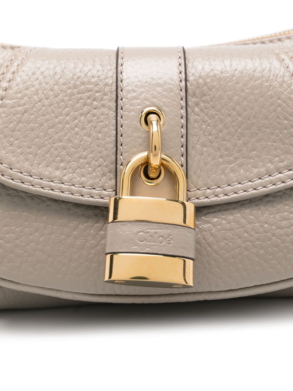 Shop Chloé The 99 Shoulder Bag In Grey