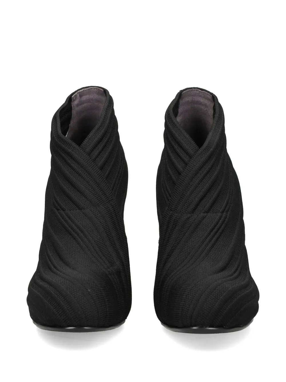 United Nude 100mm Fold Hi Ii Boots In Black