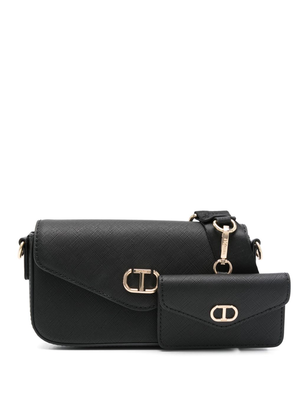 mini Oval T-plaque cross body bag