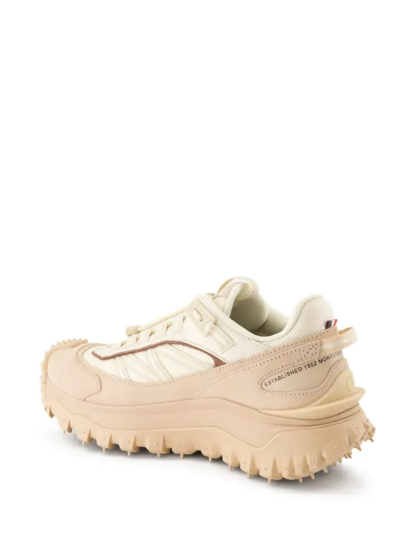 Moncler Womens Pink Moncler Trainers Pink Monaco M Suede Trainers