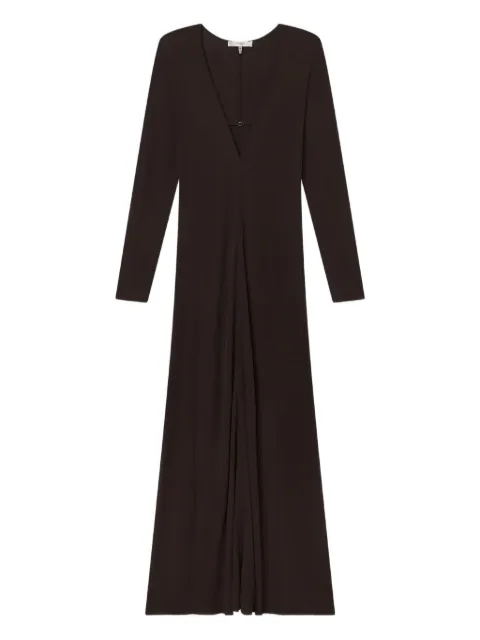 FRAME V-neck maxi dress