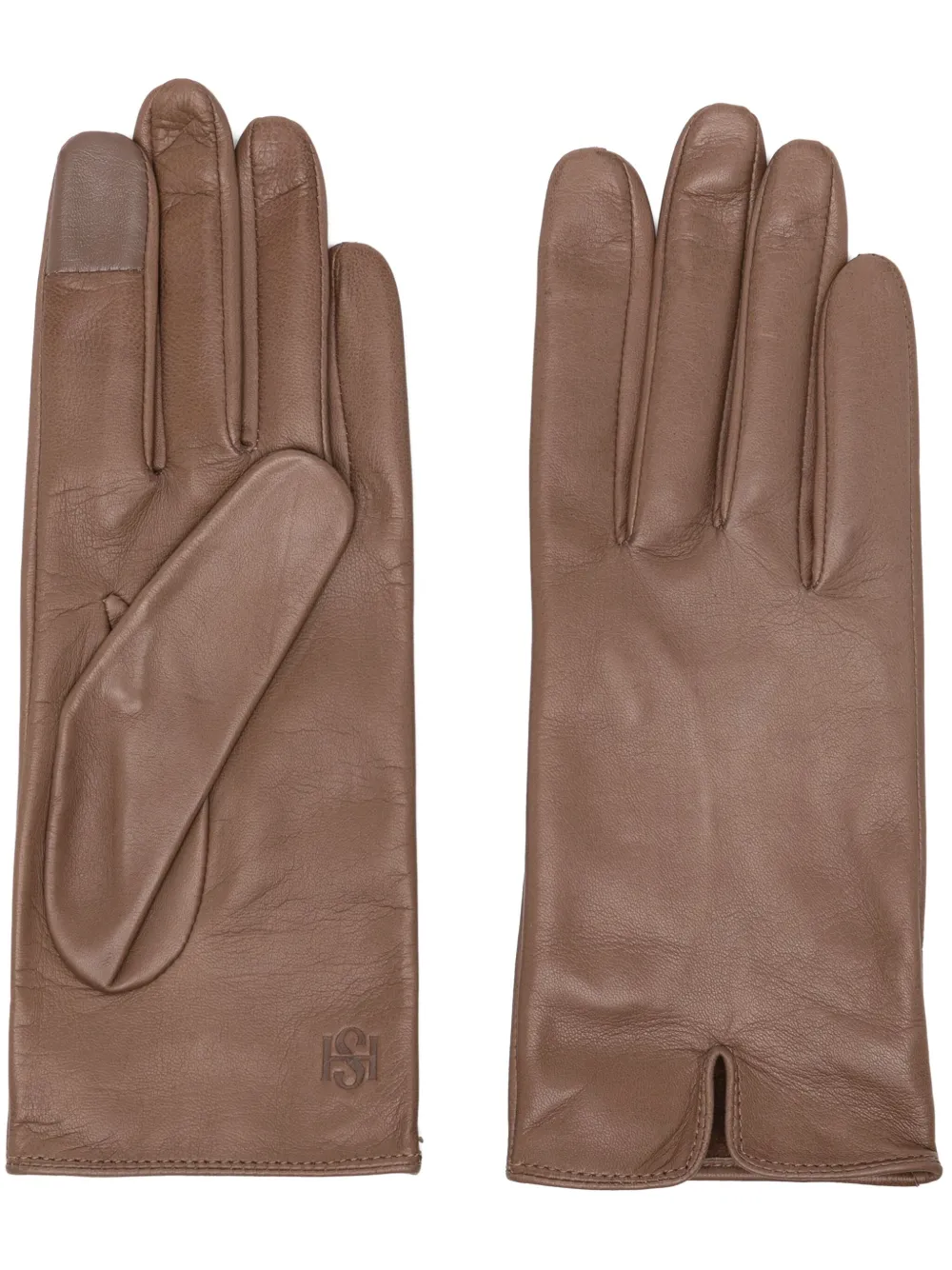 HANDSOME STOCKHOLM Essentials gloves | Brown | Image 1