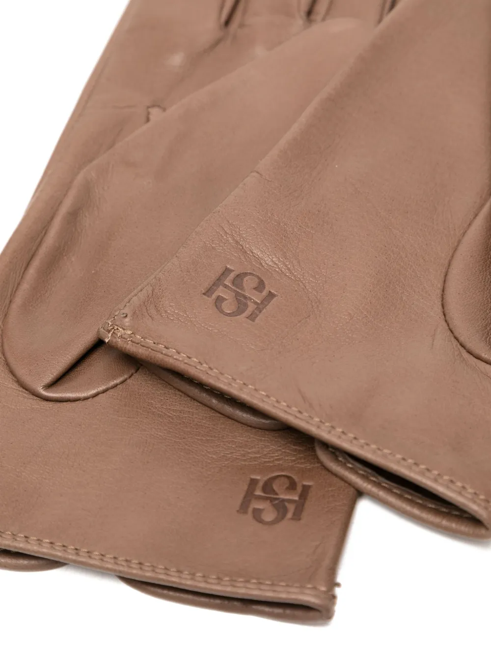 HANDSOME STOCKHOLM Essentials gloves - Bruin