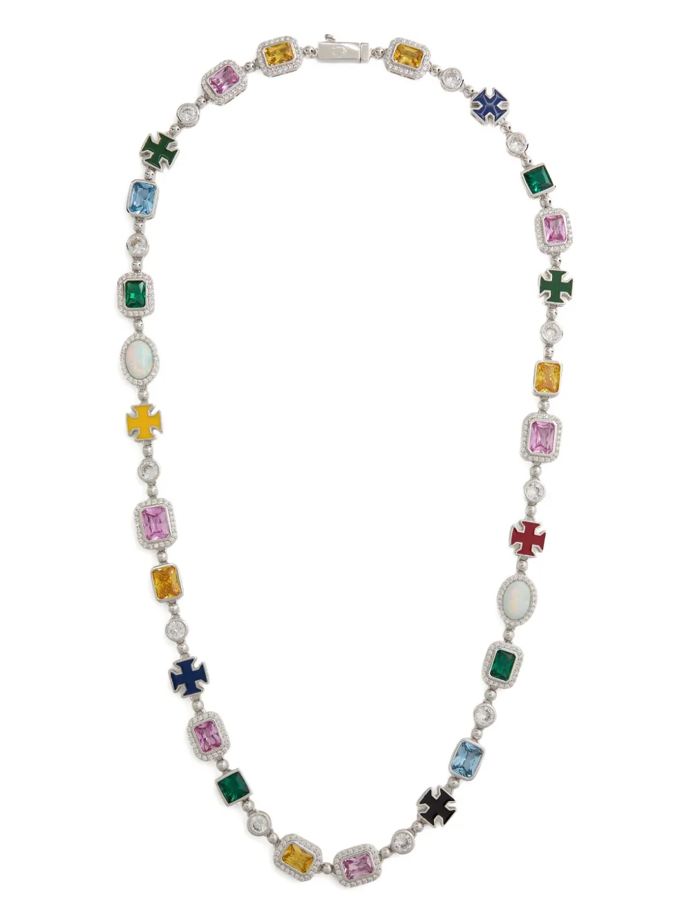 CERNUCCI Motif embellished necklace | Silver | Image 1
