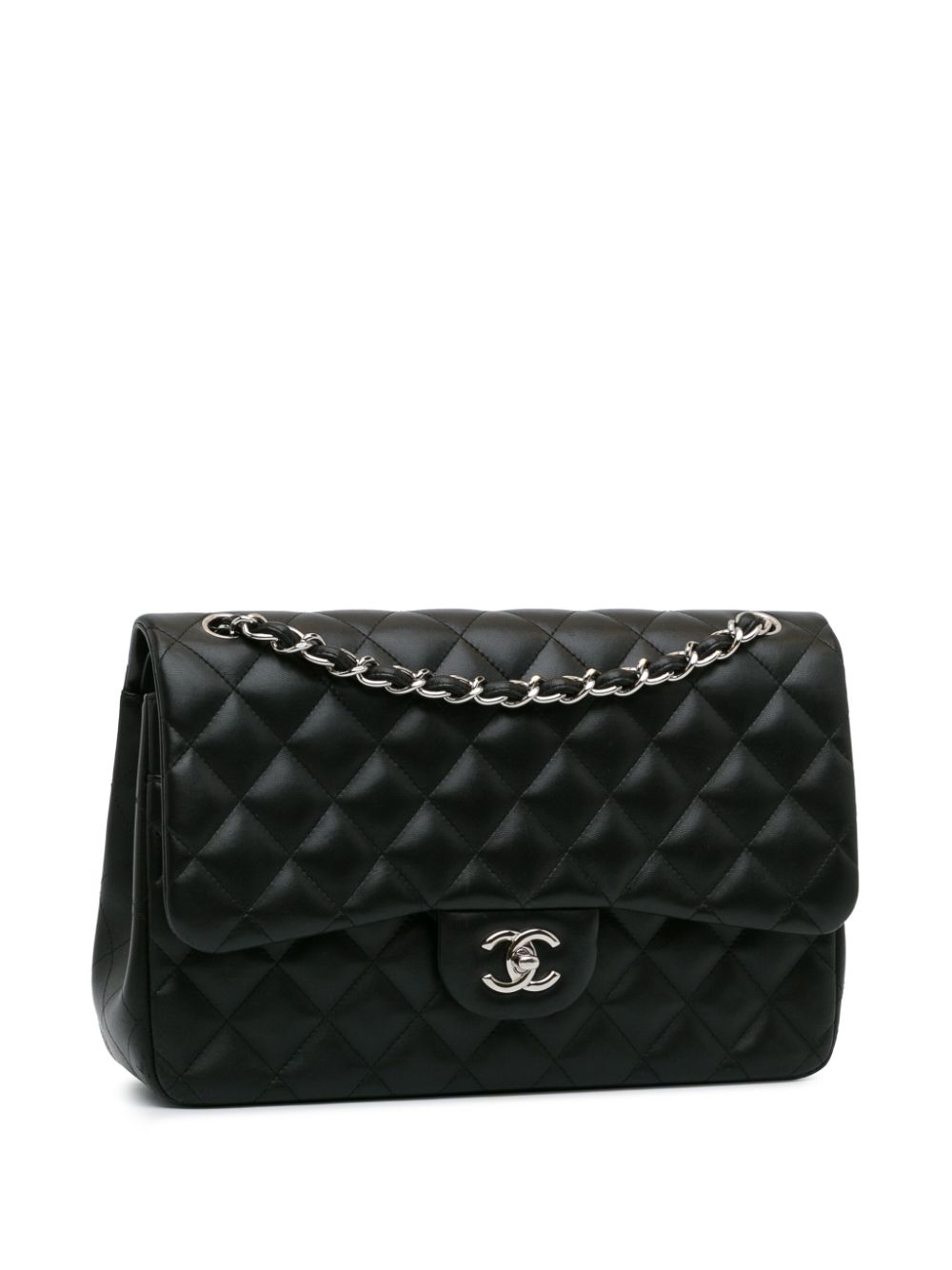 Cheap HOT SALE CHANEL 2014 Jumbo Classic Lambskin Double Flap shoulder bag Women