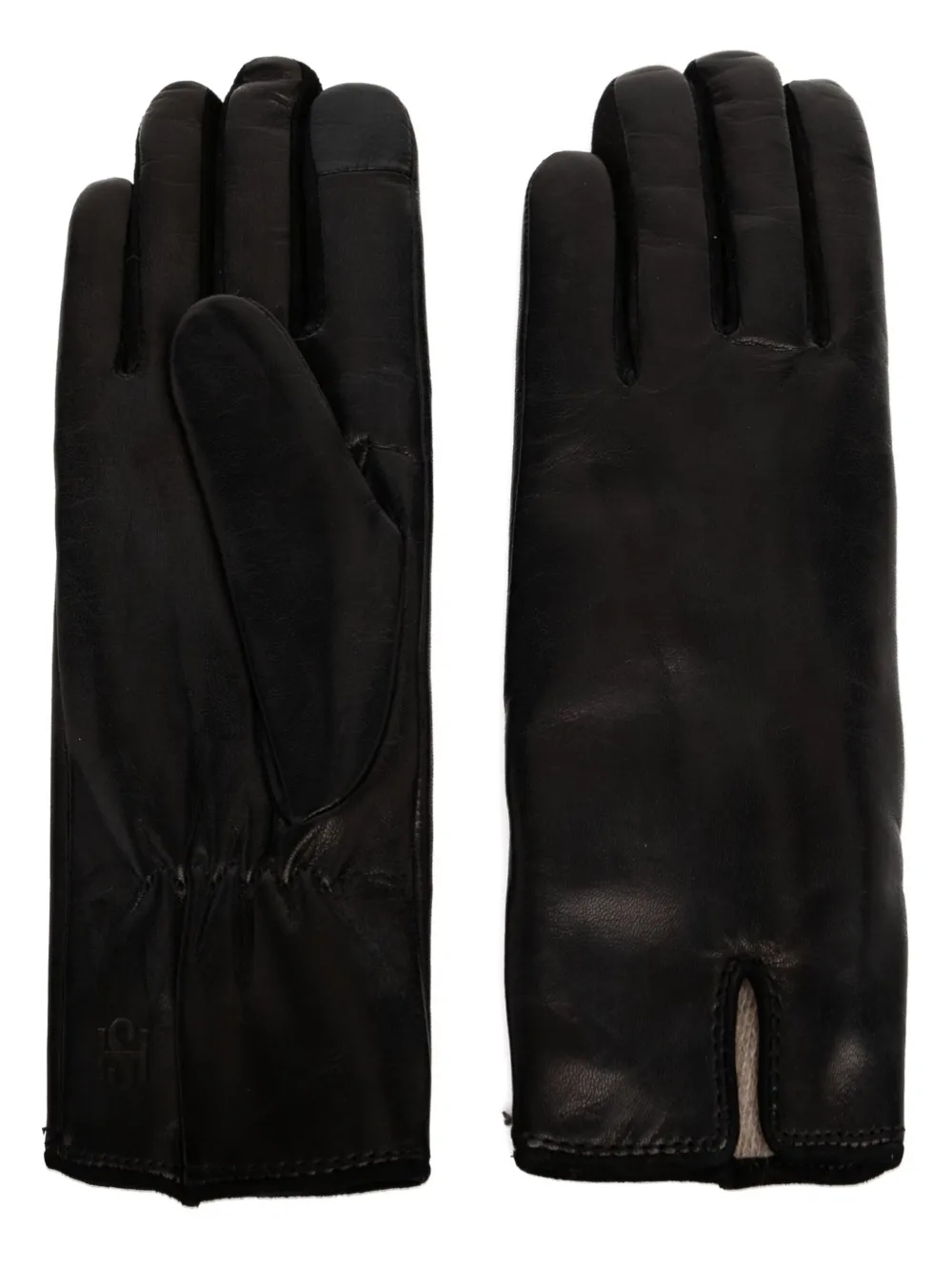 HANDSOME STOCKHOLM lined gloves - Nero