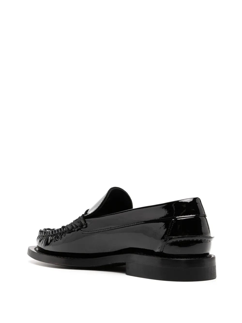 Hereu Nombela Glossy loafers Black