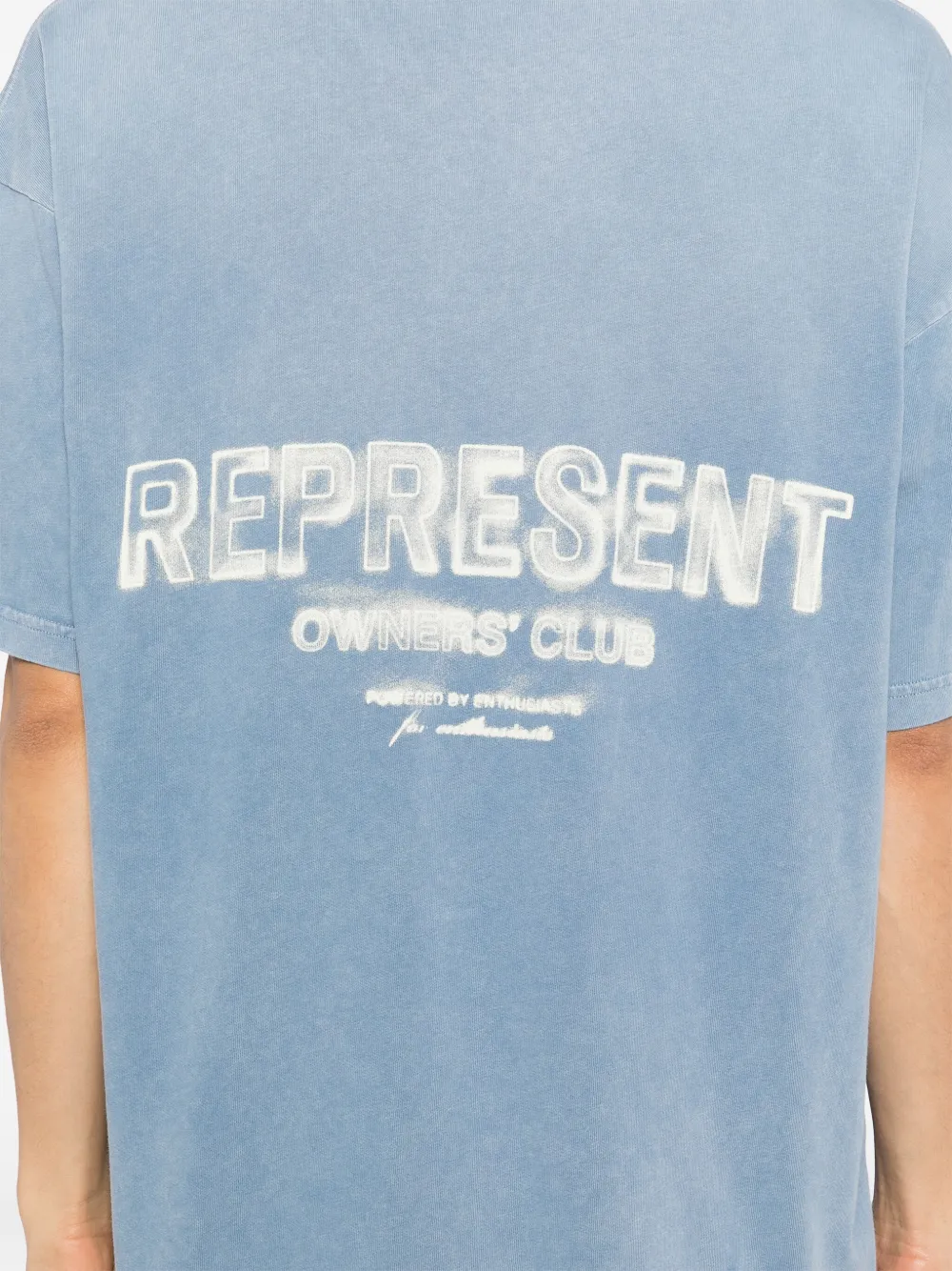 Represent Represent Owners Club Tshirt Blue FARFETCH