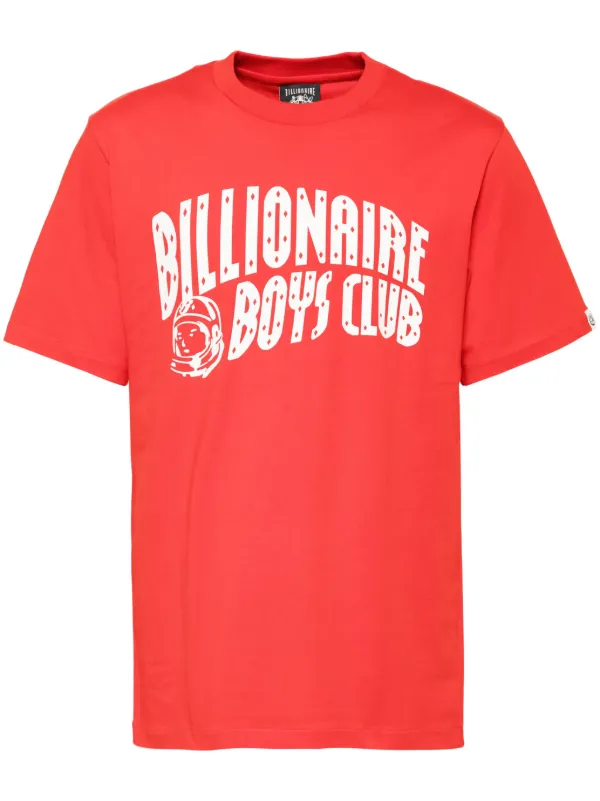 Billionaire Boys Club logo-print T-shirt | Red | FARFETCH SG