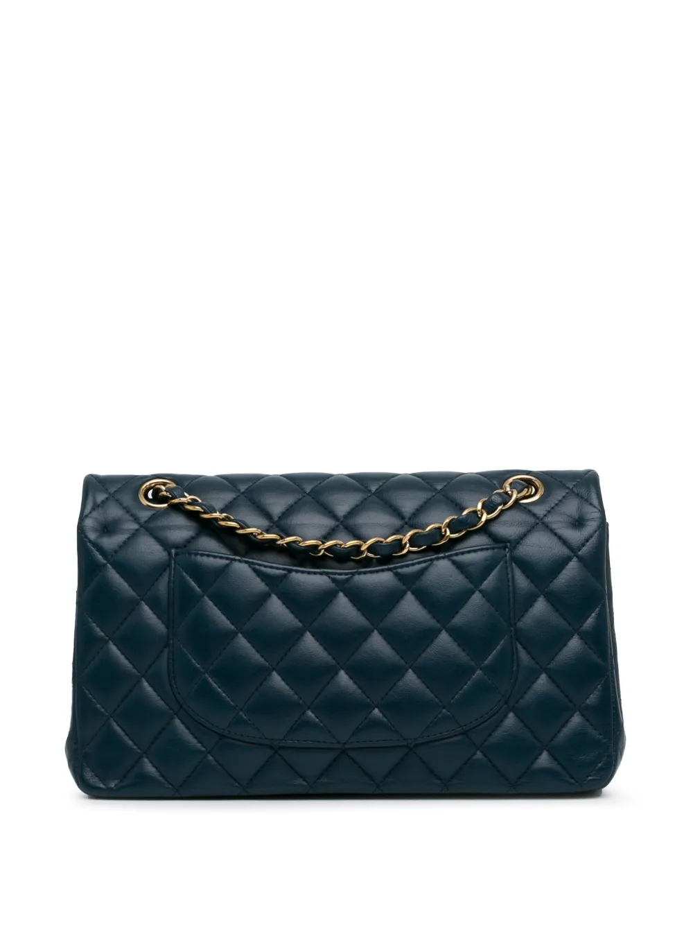 CHANEL Pre Owned 2016 2017 MittelgroBe Classic Double Flap Schultertasche Blau FARFETCH DE