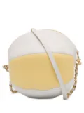 CHANEL Pre-Owned 2019 Calfskin Coco Beach Ball shoulder bag - White