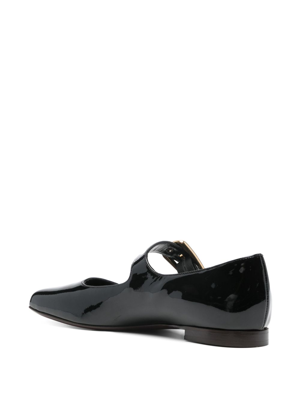 Chloé buckled ballet flats Black